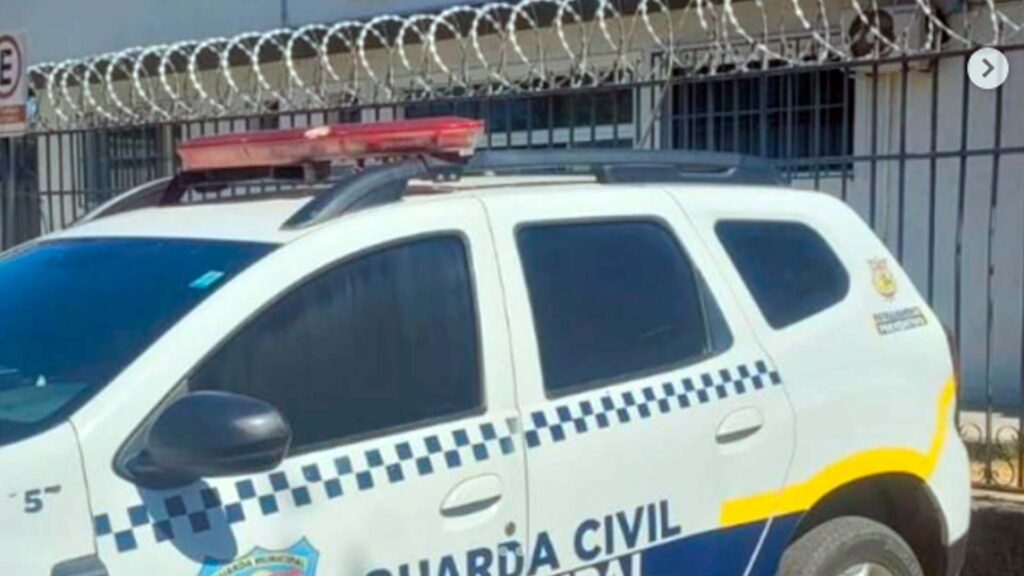 GCM prende suspeito de furto de fios de cobre na Escola Municipal Dr. Otávio