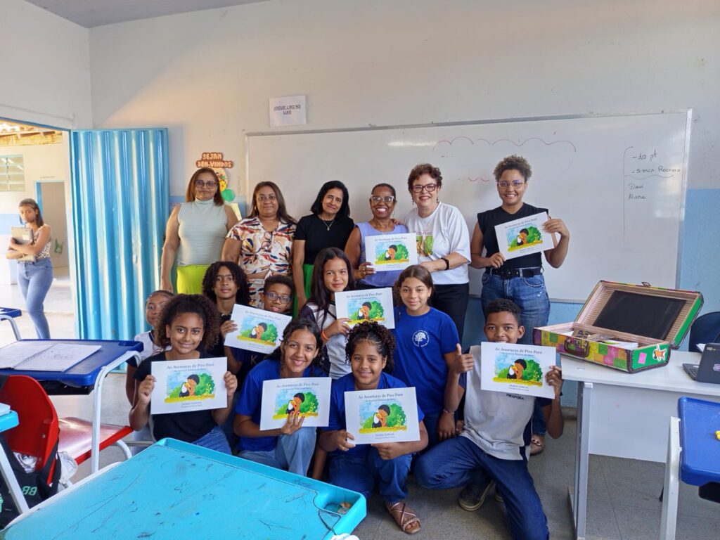 Projeto de Incentivo à Leitura chega à Rede Municipal de Pirapora com obra de Maria Vargas