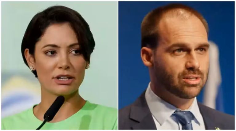 Michelle-e-Eduardo-Bolsonaro-—-Foto-Isac-Nobrega-PR-Gil-Cohen-Magen-AFP