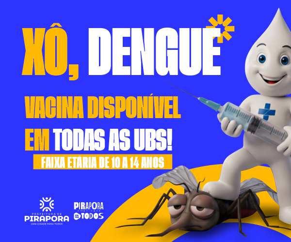 CAMPANHA “XÔ DENGUE” REFORÇA ALERTA E CONVOCA POPULAÇÃO PARA COMBATE AO MOSQUITO