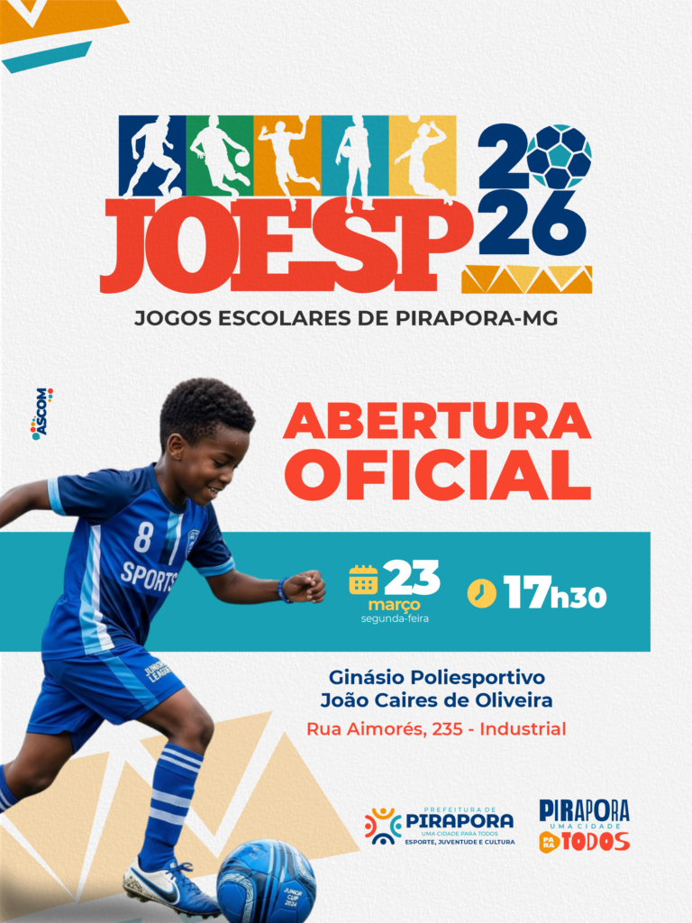 Pirapora abre calendário esportivo escolar com 870 atletas no JOESP 2026