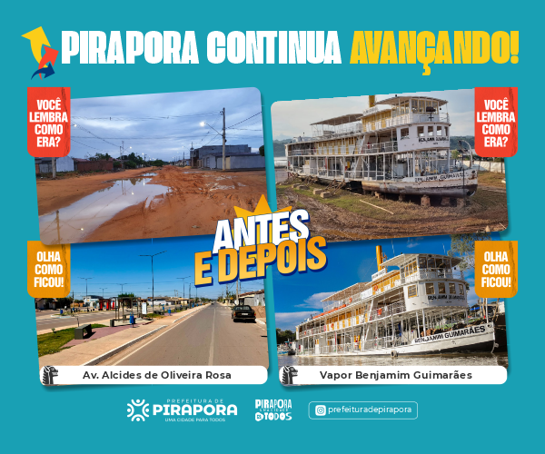 Pirapora avança com o maior programa de obras e infraestrutura dos últimos anos